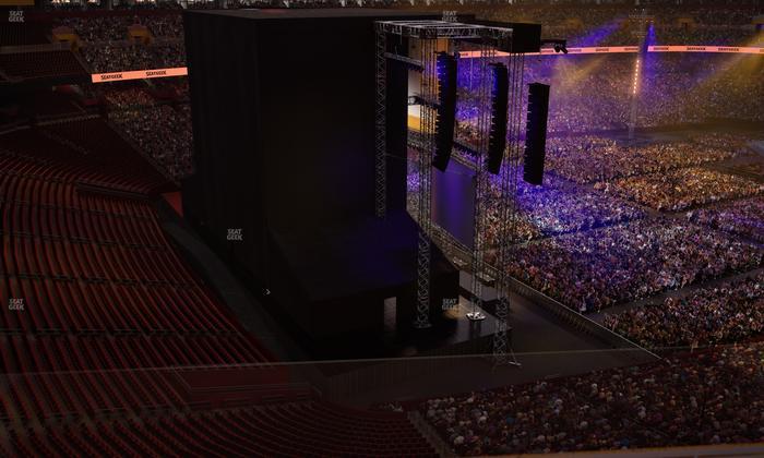 Northwest Stadium - Section Loge Suite West 319 Seat View