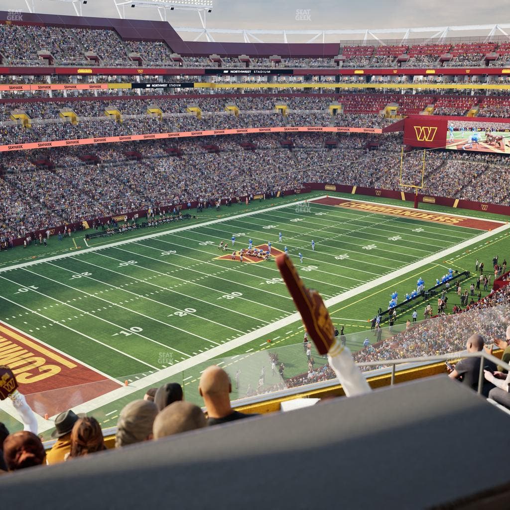 Northwest Stadium - Section Loge Suite West 319 Seat View
