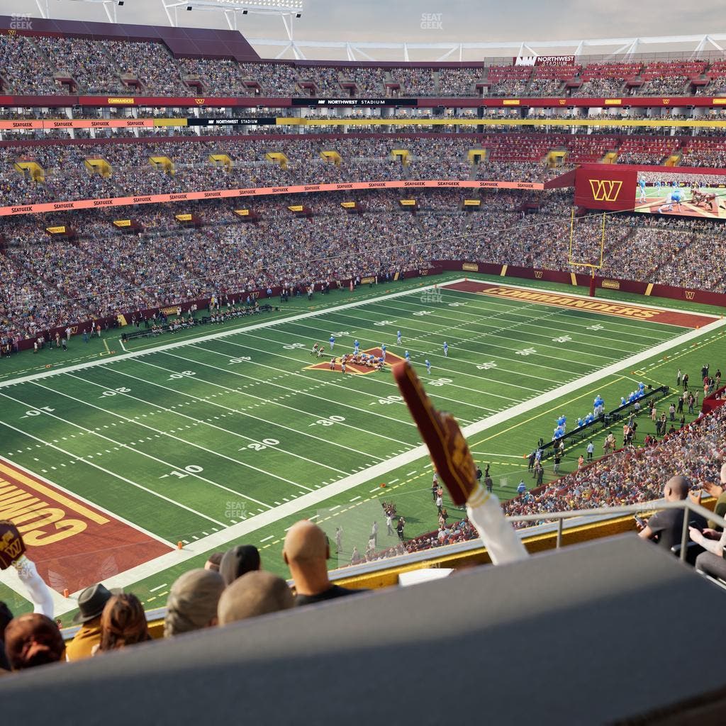 Northwest Stadium - Section Loge Suite West 319 Seat View