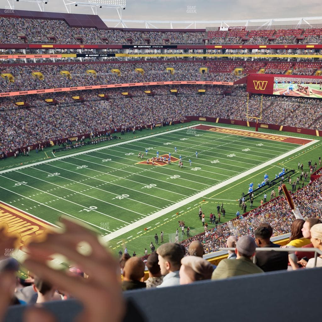 Northwest Stadium - Section Loge Suite West 320 Seat View
