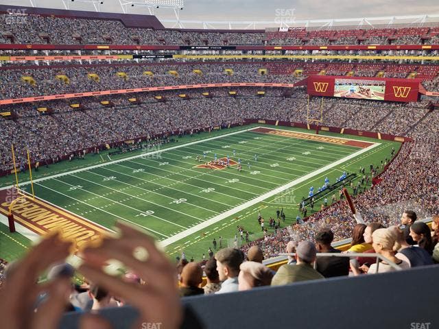 Northwest Stadium - Section Loge Suite West 320 Seat View