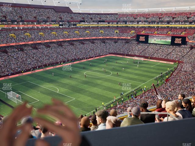 Northwest Stadium - Section Loge Suite West 320 Seat View Northwest Stadium - Section Loge Suite West 320 Seat View