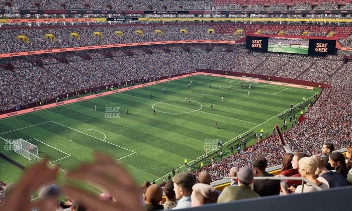 Northwest Stadium - Section Loge Suite West 320 Seat View