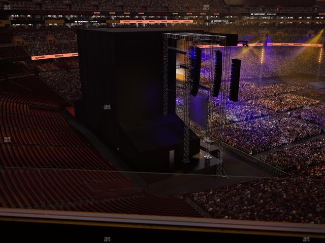 Northwest Stadium - Section Loge Suite West 320 Seat View