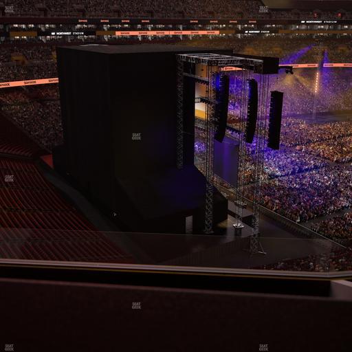 Northwest Stadium - Section Loge Suite West 320 Seat View