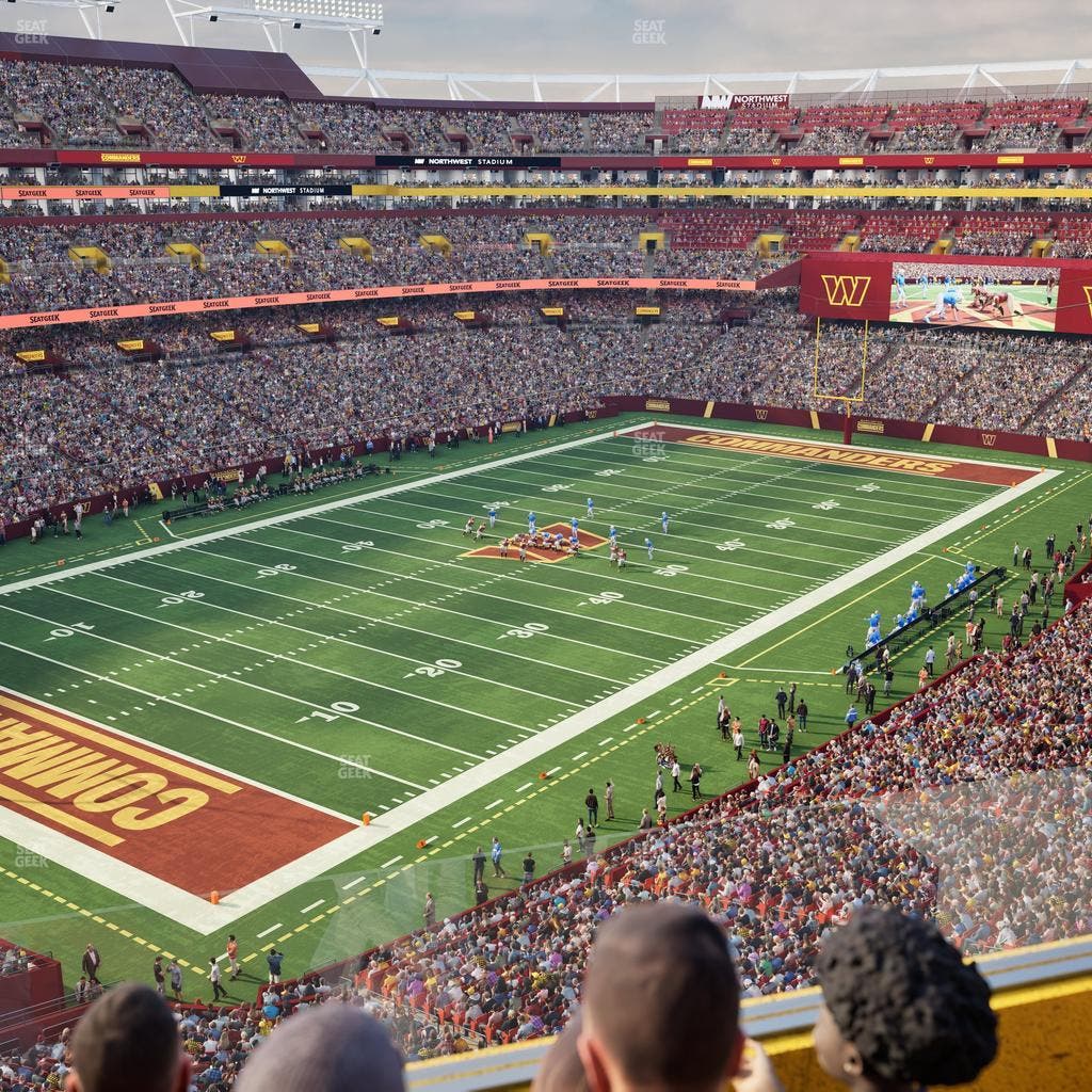 Northwest Stadium - Section Loge Suite West 321 Seat View