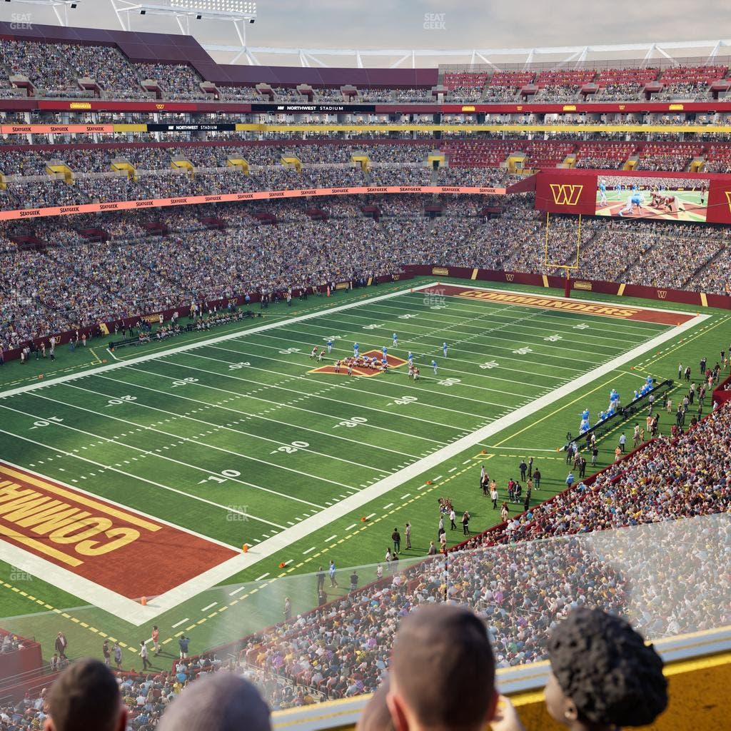 Northwest Stadium - Section Loge Suite West 321 Seat View