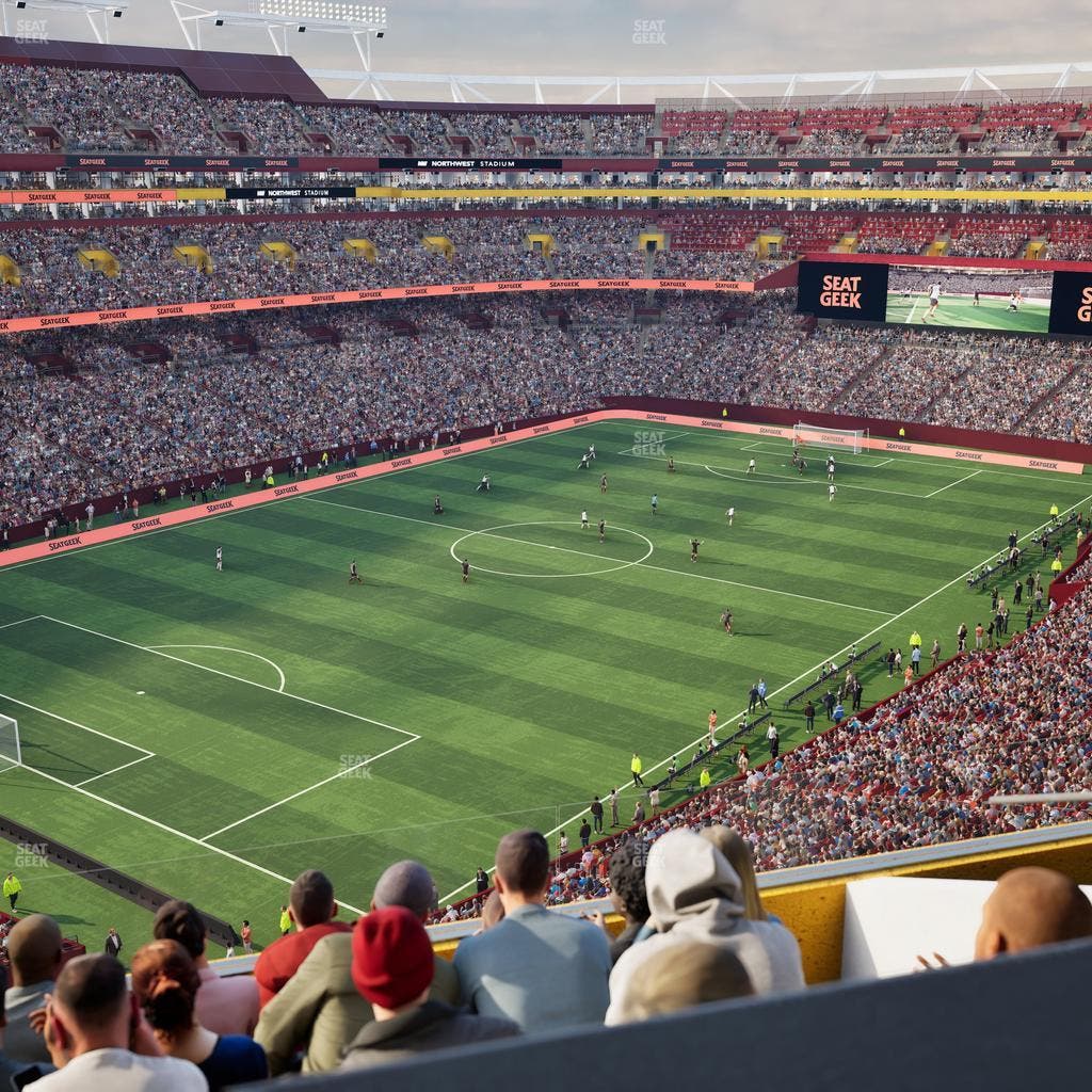 Northwest Stadium - Section Loge Suite West 321 Seat View