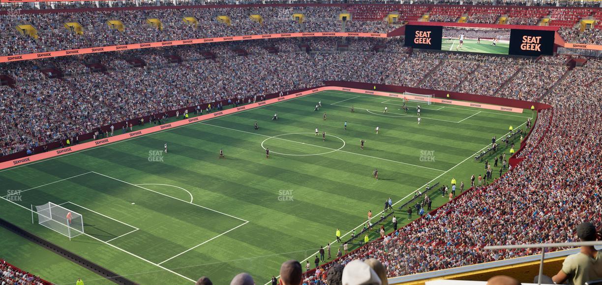 Northwest Stadium - Section Loge Suite West 321 Seat View