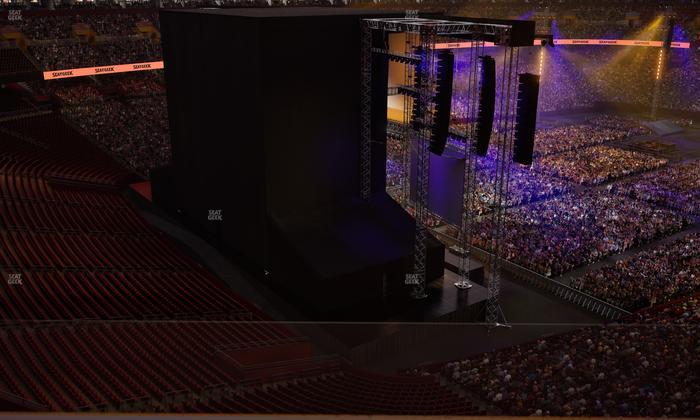 Northwest Stadium - Section Loge Suite West 321 Seat View