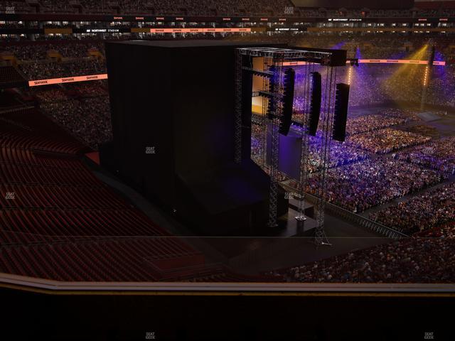 Northwest Stadium - Section Loge Suite West 321 Seat View