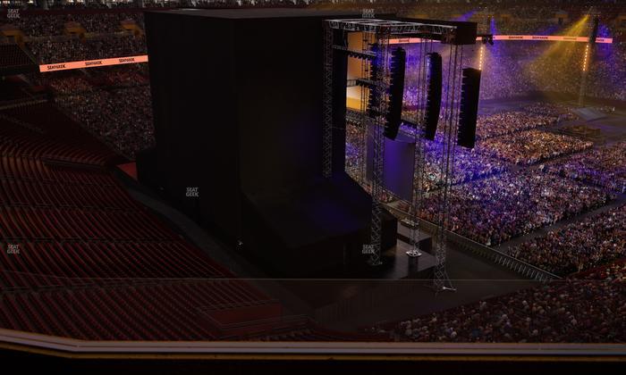 Northwest Stadium - Section Loge Suite West 321 Seat View