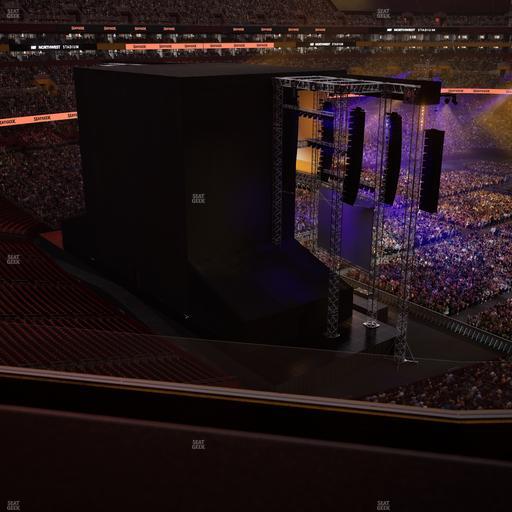 Northwest Stadium - Section Loge Suite West 322 Seat View