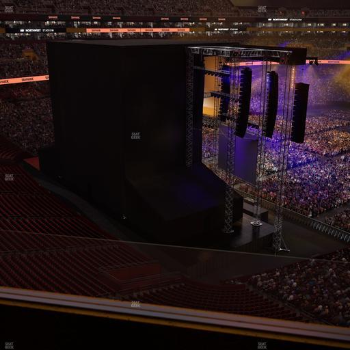 Northwest Stadium - Section Loge Suite West 322 Seat View