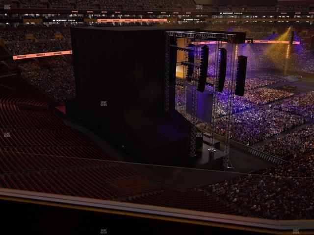 Northwest Stadium - Section Loge Suite West 322 Seat View