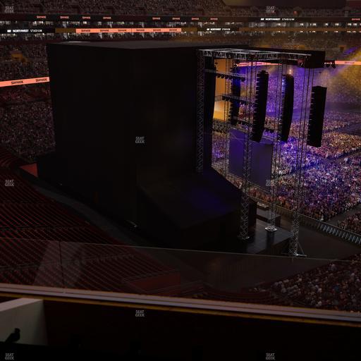 Northwest Stadium - Section Loge Suite West 323 Seat View