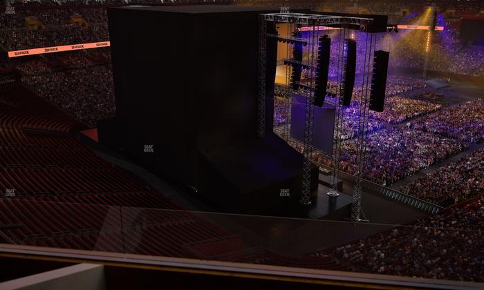 Northwest Stadium - Section Loge Suite West 323 Seat View