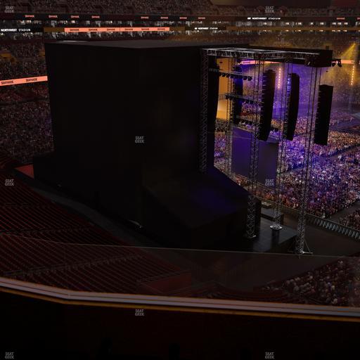 Northwest Stadium - Section Loge Suite West 324 Seat View