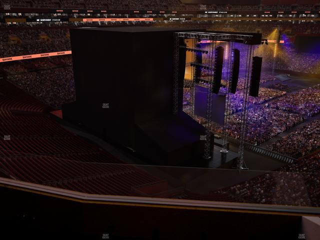 Northwest Stadium - Section Loge Suite West 324 Seat View