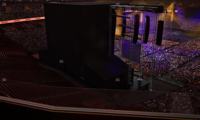 Northwest Stadium - Section Loge Suite West 324 Seat View