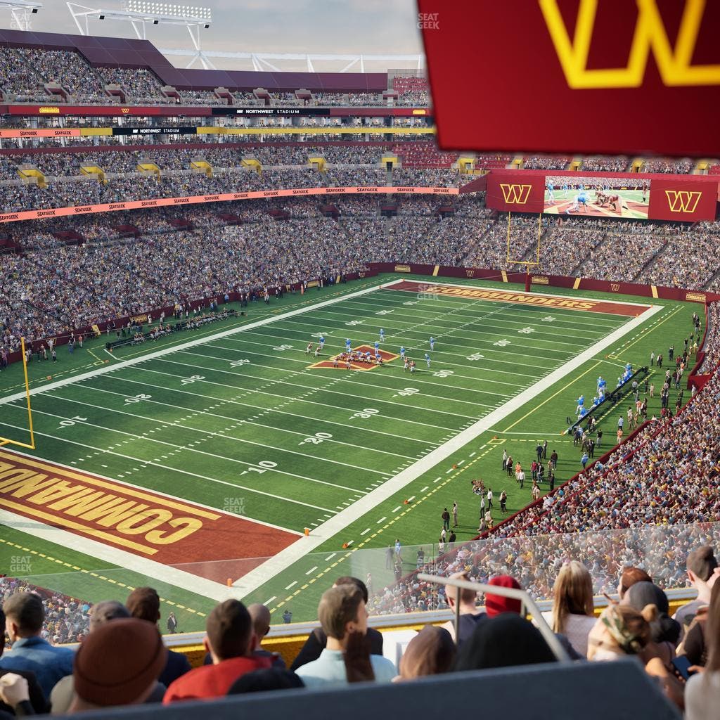Northwest Stadium - Section Loge Suite West 324 Seat View