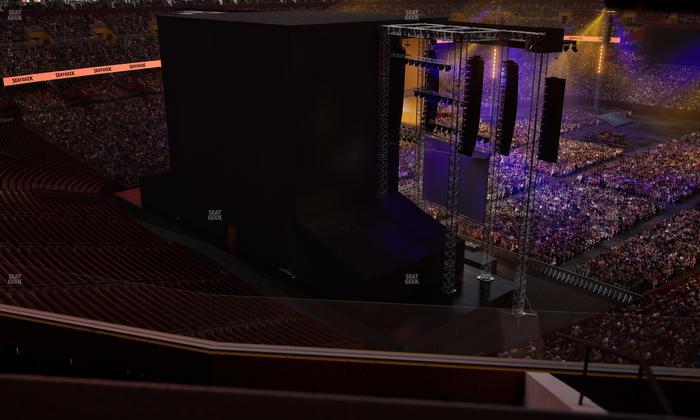 Northwest Stadium - Section Loge Suite West 324 Seat View