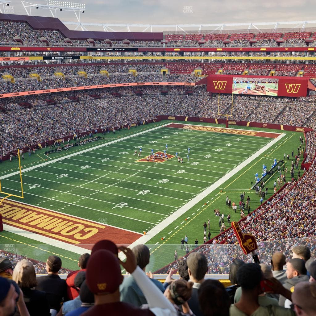 Northwest Stadium - Section Loge Suite West 325 Seat View