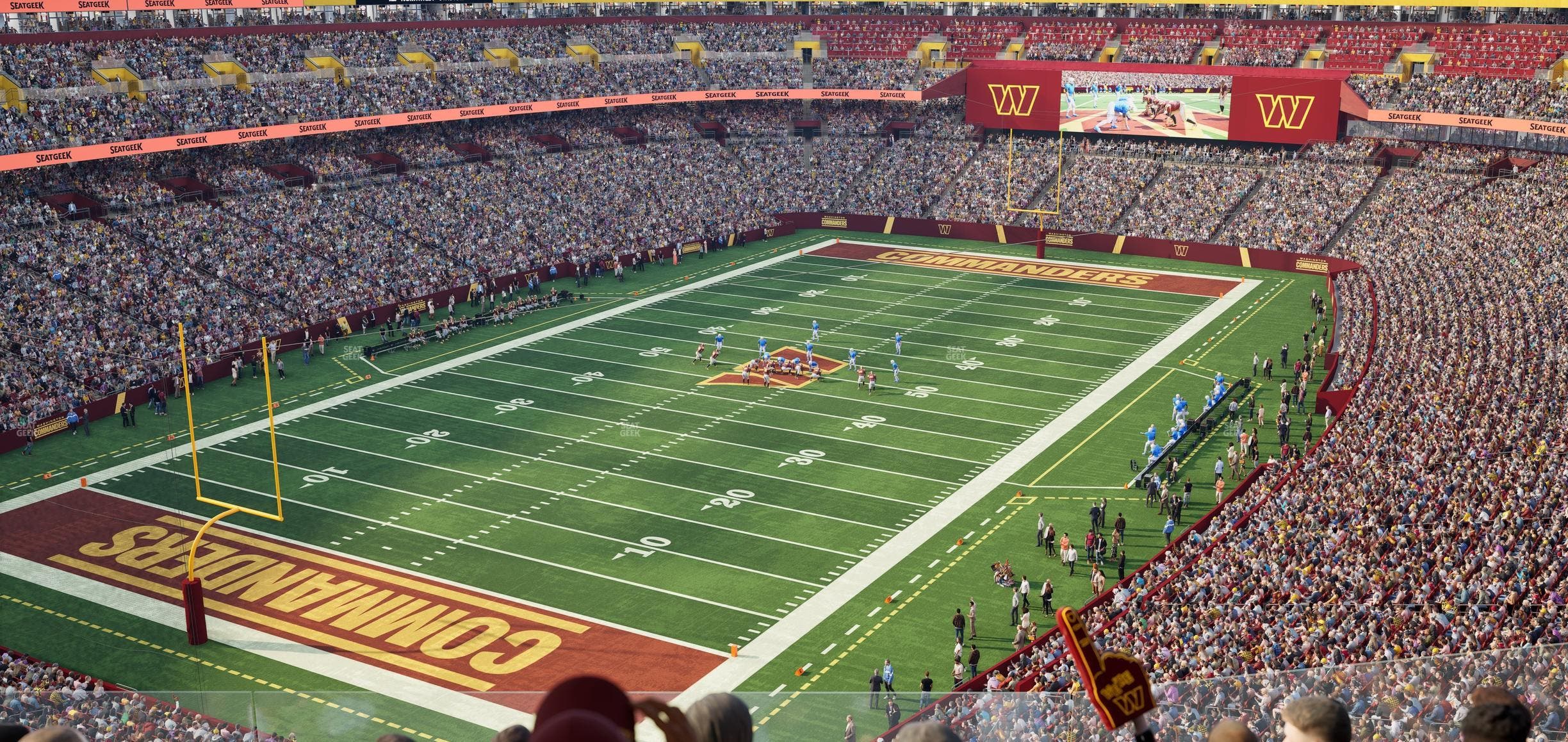 Northwest Stadium - Section Loge Suite West 325 Seat View