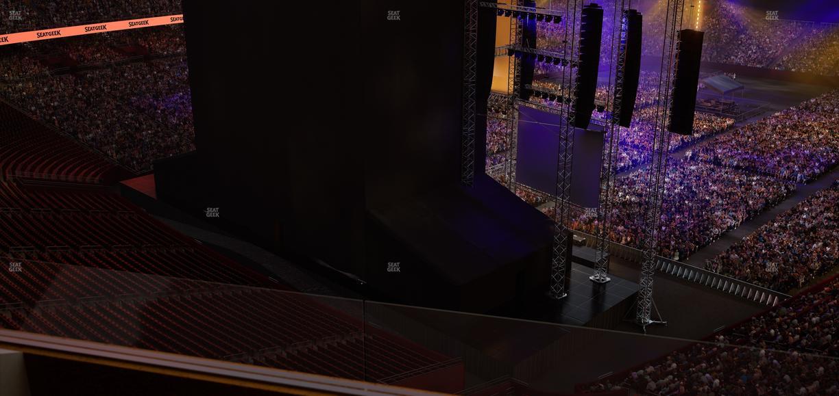 Northwest Stadium - Section Loge Suite West 325 Seat View