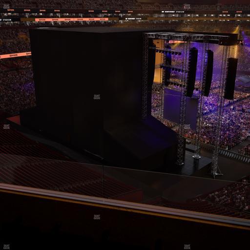 Northwest Stadium - Section Loge Suite West 325 Seat View