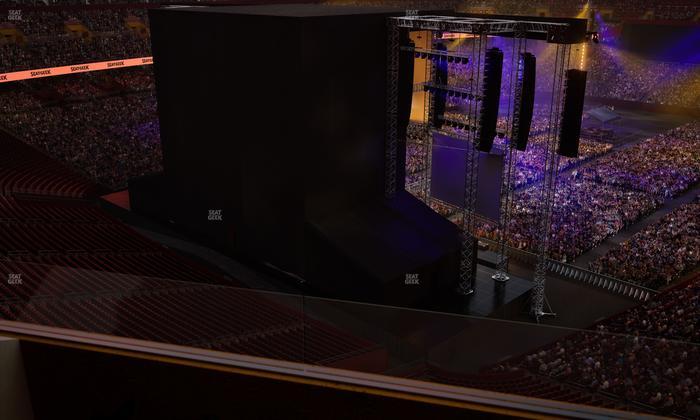 Northwest Stadium - Section Loge Suite West 325 Seat View