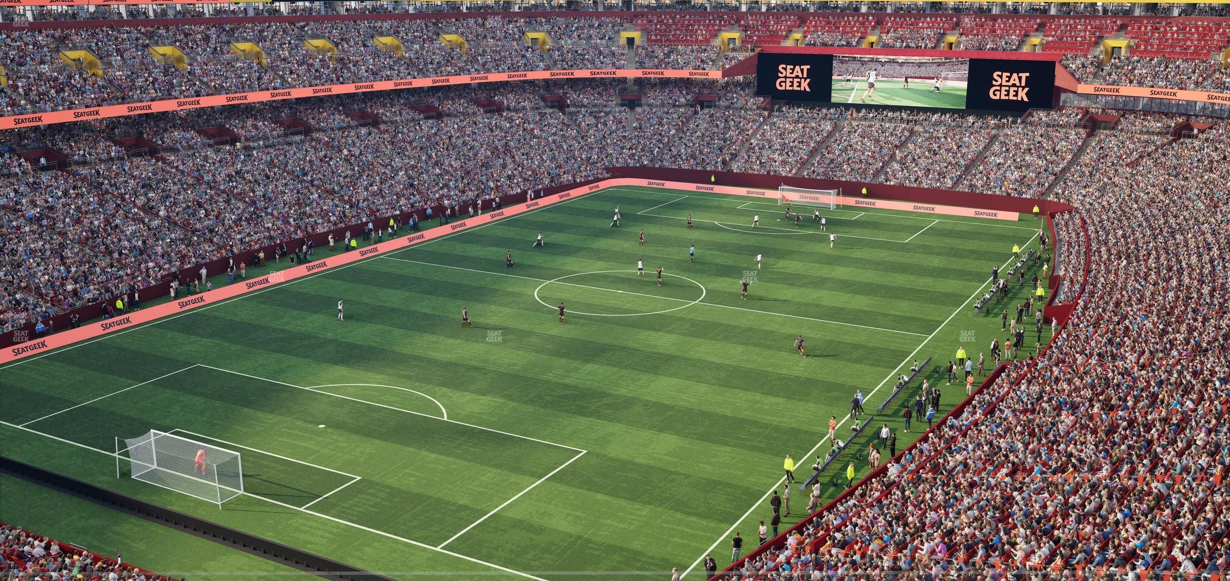 Northwest Stadium - Section Loge Suite West 325 Seat View