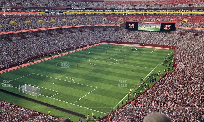 Northwest Stadium - Section Loge Suite West 325 Seat View