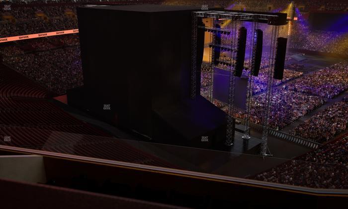 Northwest Stadium - Section Loge Suite West 325 Seat View