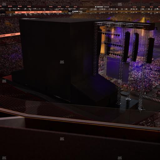 Northwest Stadium - Section Loge Suite West 326 Seat View