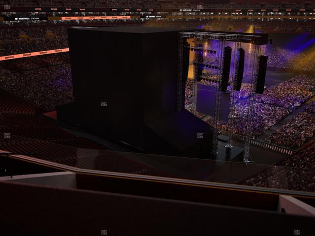 Northwest Stadium - Section Loge Suite West 326 Seat View