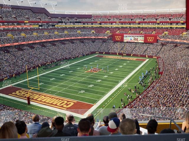 Northwest Stadium - Section Loge Suite West 326 Seat View