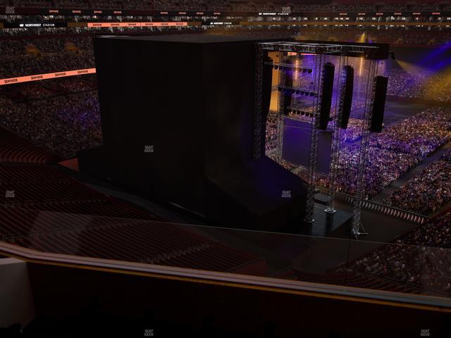 Northwest Stadium - Section Loge Suite West 326 Seat View