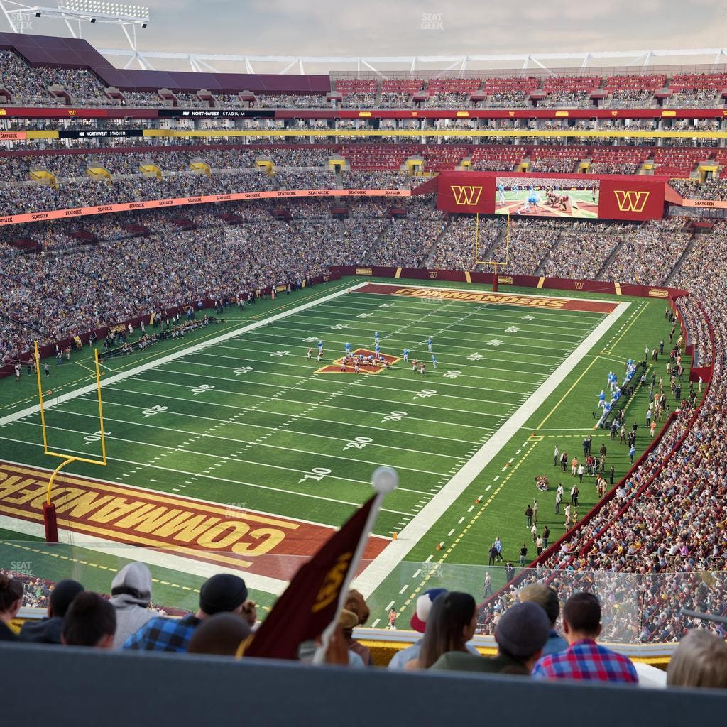 Northwest Stadium - Section Loge Suite West 327 Seat View