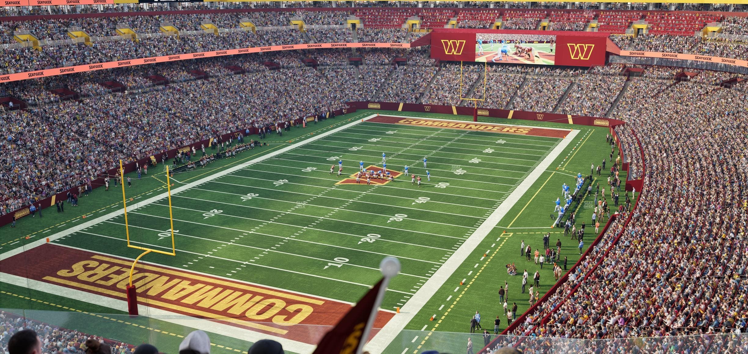 Northwest Stadium - Section Loge Suite West 327 Seat View