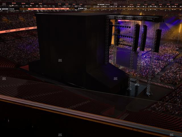 Northwest Stadium - Section Loge Suite West 327 Seat View