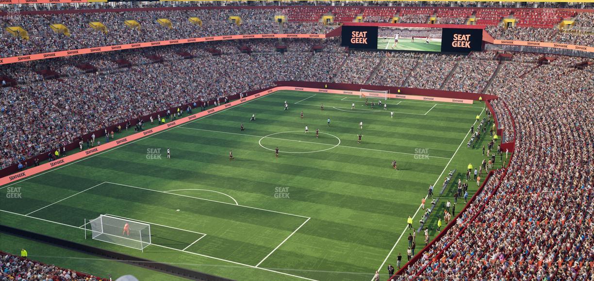 Northwest Stadium - Section Loge Suite West 327 Seat View