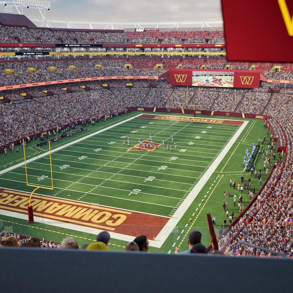 Northwest Stadium - Section Loge Suite West 328 Seat View