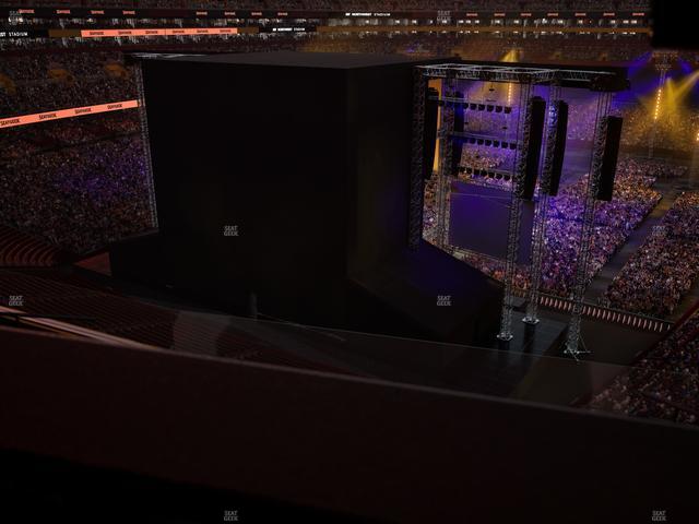 Northwest Stadium - Section Loge Suite West 328 Seat View