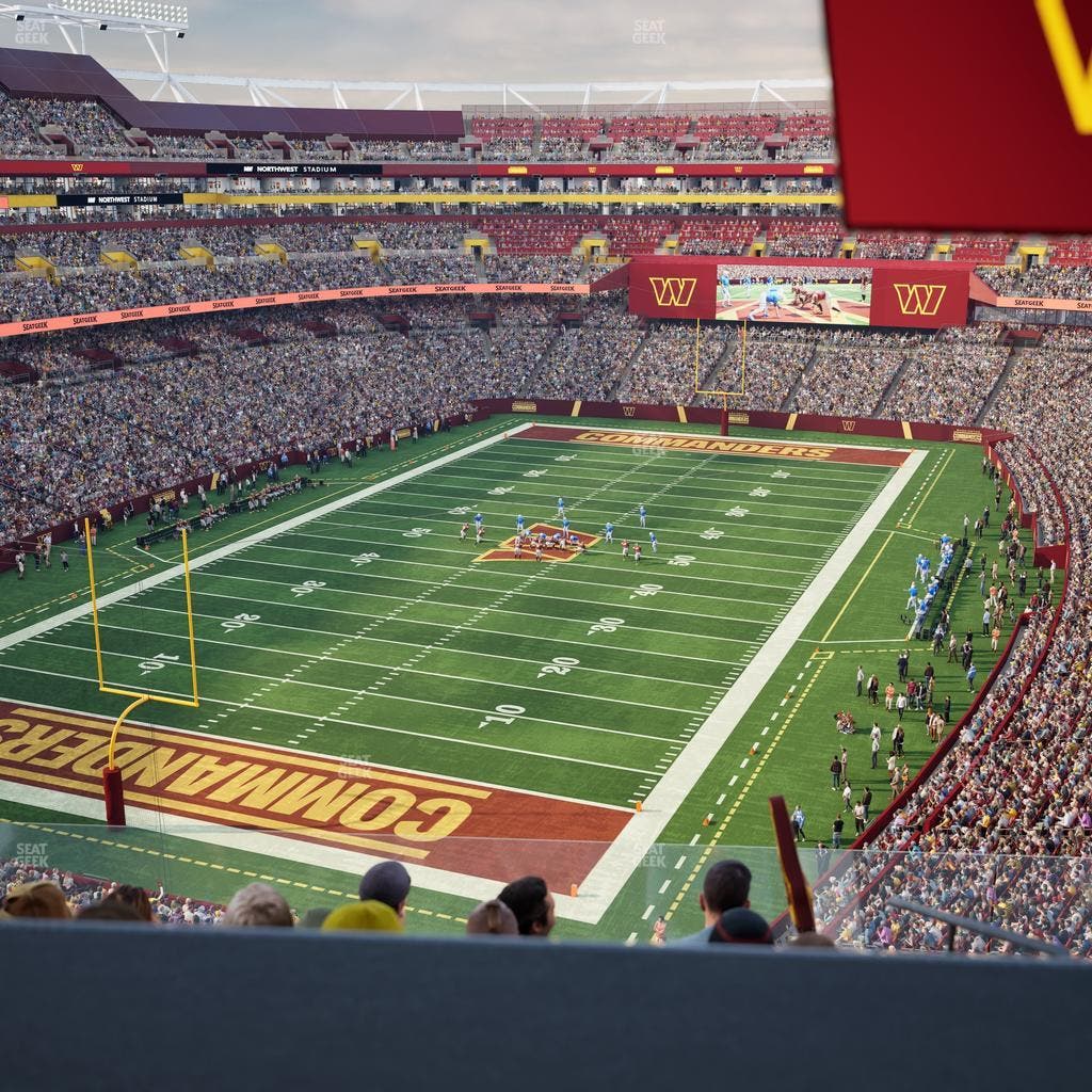 Northwest Stadium - Section Loge Suite West 328 Seat View