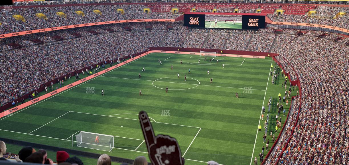 Northwest Stadium - Section Loge Suite West 330 Seat View