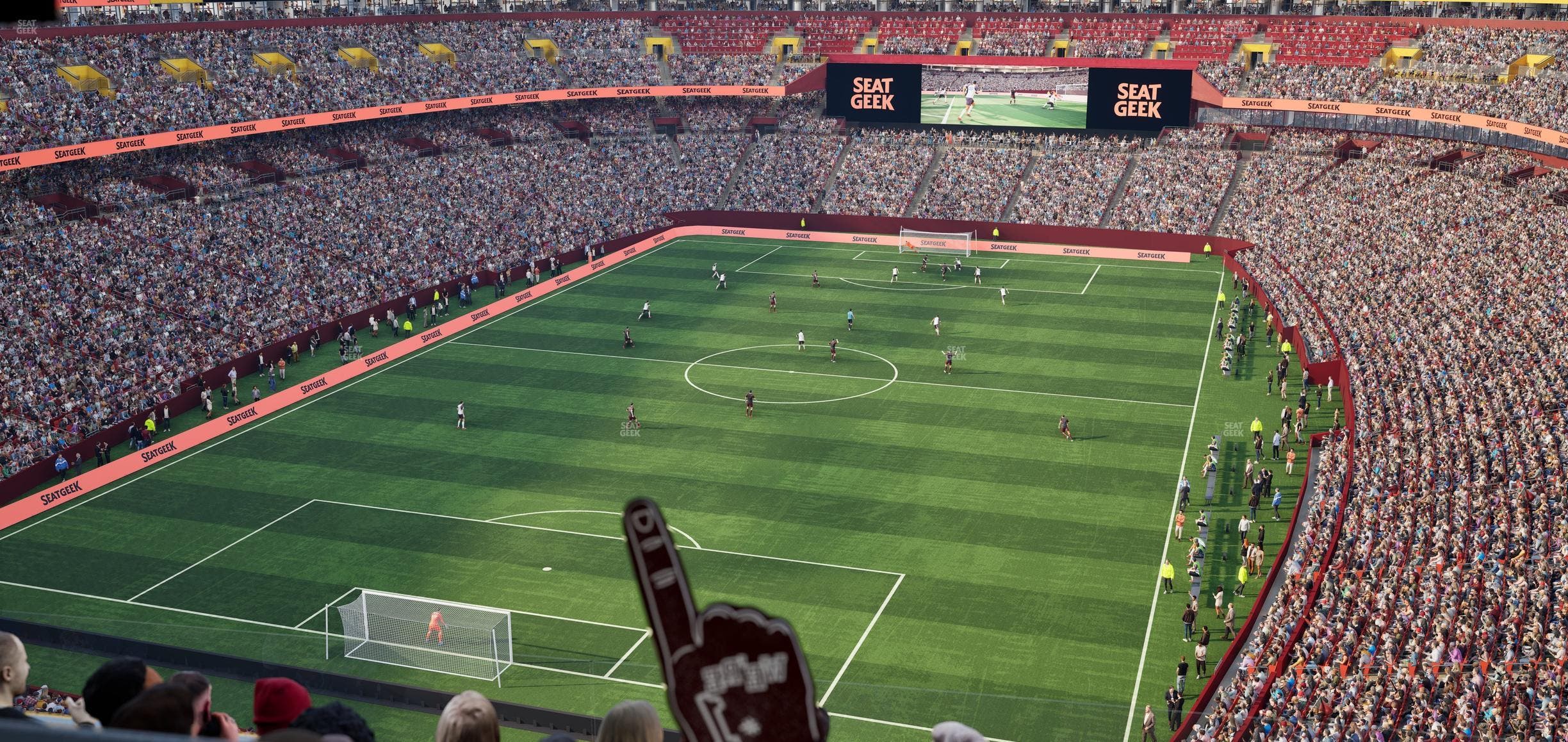 Northwest Stadium - Section Loge Suite West 330 Seat View