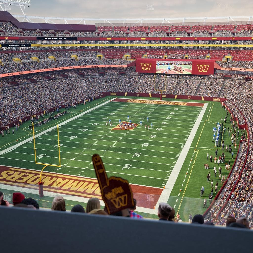 Northwest Stadium - Section Loge Suite West 330 Seat View
