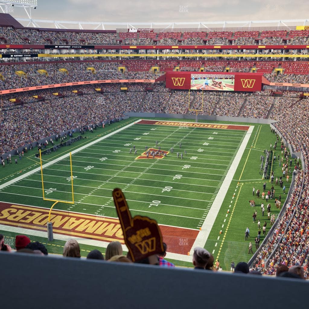 Northwest Stadium - Section Loge Suite West 330 Seat View