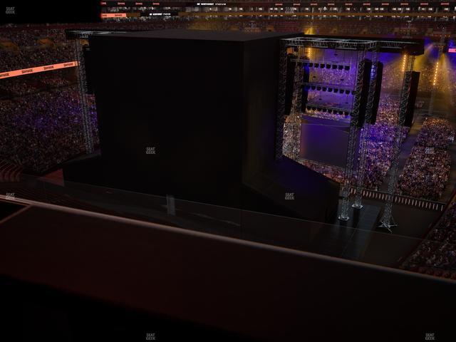 Northwest Stadium - Section Loge Suite West 330 Seat View